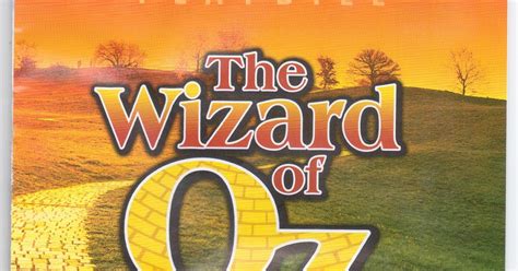 The Blog o Bek: FOLLOW THE YELLOW BRICK ROAD TO BROADWAY PALM AS THEY PRESENT “THE WIZARD OF OZ!”