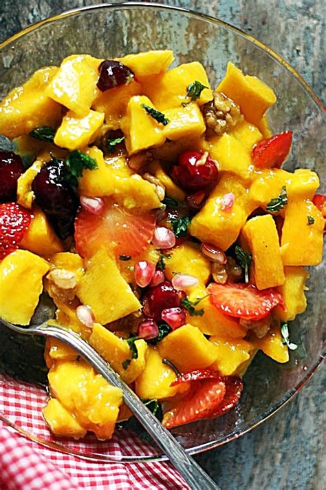 Mango Salad(Refreshing & Easy) | Cook Click N Devour!!!