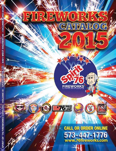 2015 Fireworks Catalog by Spirit of '76 - issuu