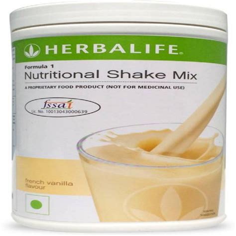 Herbalife Protein Drink Mix Vanilla Nutrition Facts | Besto Blog