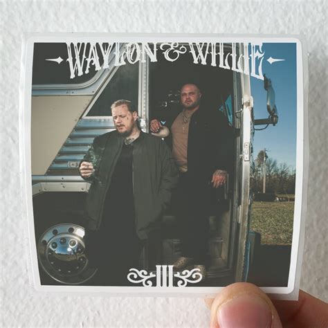 Jelly Roll Waylon Willie Iii Album Cover Sticker