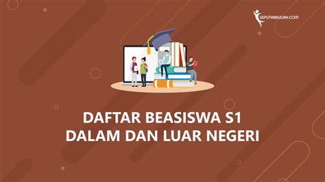 Beasiswa S1 - Seputar Kuliah