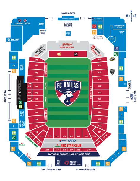 Fc Dallas Stadium Seating Chart - Stadium Seating Chart