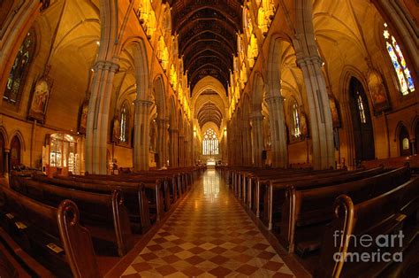 Saint Marys Church Interior 3 Photograph by Bob Christopher | Pixels