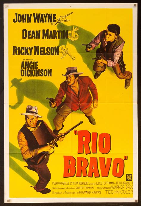 Rio Bravo Vintage Movie Poster