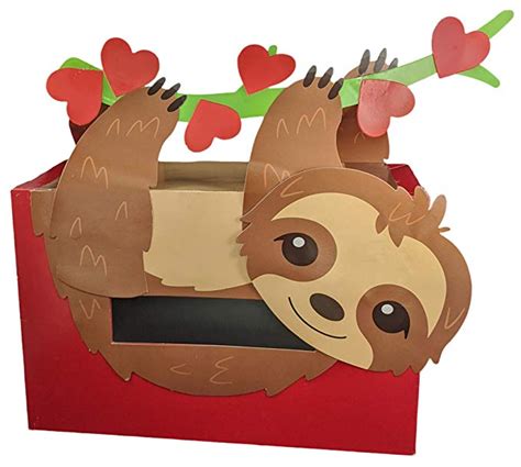 Diy Sloth Valentines Day Card DIY Printables Free