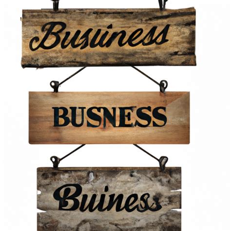 Wood Business Signs – Carved Wood Signs