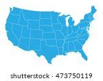 USA-Karte mit Fahne Kostenloses Stock Bild - Public Domain Pictures