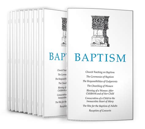 10 Pack - Baptism - Angelus Press