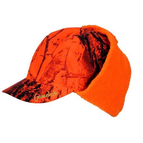 Gamehide Men's Visored Cap with Earflaps - CH4 OC L | Blain's Farm & Fleet