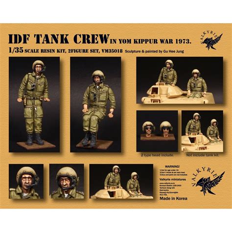 1/35 IDF Tank Crew in Europe In Yom Kippur War 1973 (2 Figures ...