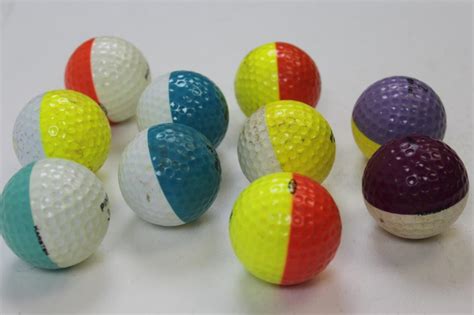 Lot Detail - Ten (10) PING-Eye-Karsten Multi-Colored Logo Golf Balls