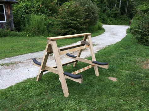 DIY Kayak Storage Rack All you need are some 2x4's (I used pallet wood ...