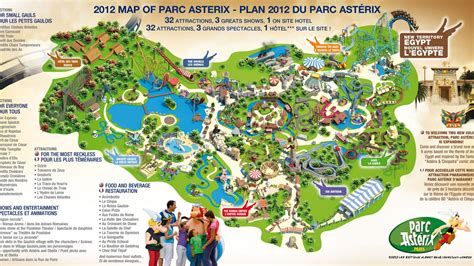 Thrillz | Parc Astérix | Theme park map, Parc astérix, Theme park