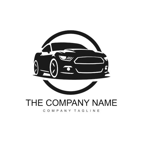 Premium Vector | Free vector car logo white background