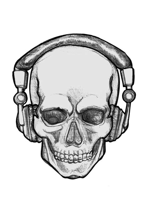 People with headphones drawing - clipart best | drawing | drawings | Cool drawings, Cool ...