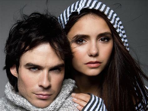 Ian&Nina - Ian Somerhalder and Nina Dobrev Wallpaper (24895265) - Fanpop