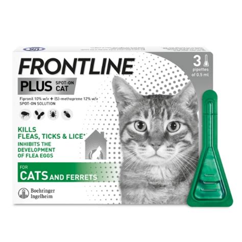 FRONTLINE PLUS® Cat Flea & Tick Treatment | FRONTLINE