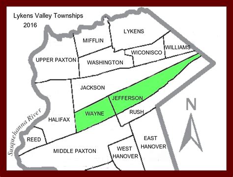 Jefferson Township Created, 1842 – Lykens Valley: History & Genealogy