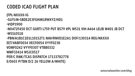 Flight Planning, Weather & NOTAMS for Singapore