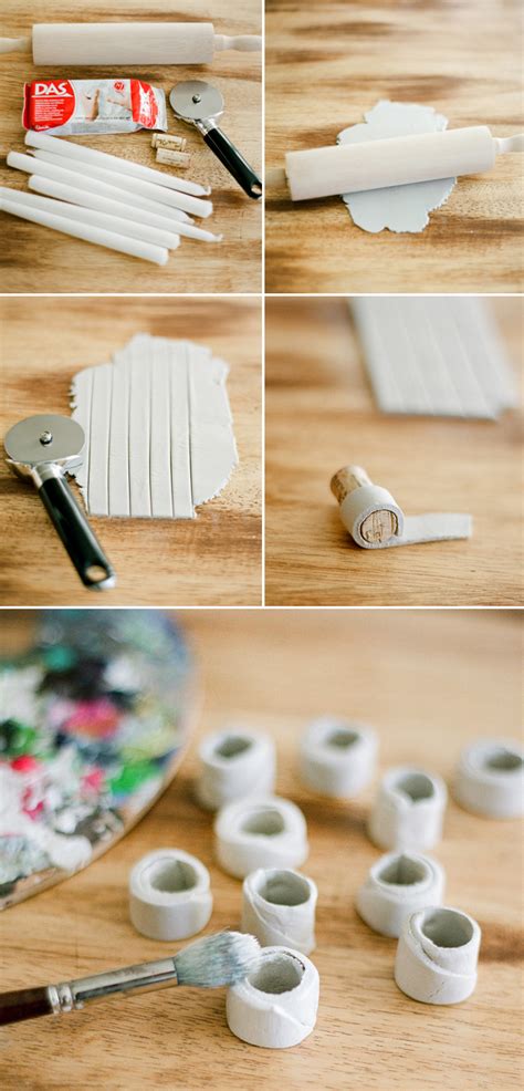 DIY Winter Wedding Candle Holders - Weddingomania