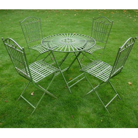 Antique Green Garden Bistro Set | Garden Furniture | Outdoor Furniture