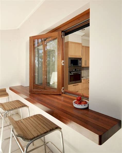 Way's To Make Pass Through Kitchen Window Ideas | Kitchen window design, Kitchen window bar, Home