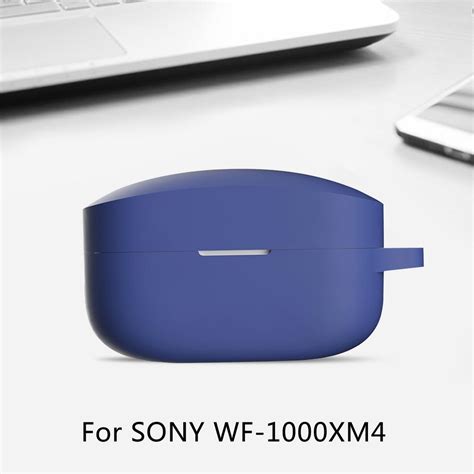 Anti Scratch Silicone Case Protective Skin For SONY WF 1000XM4 Earphone Protective Case ...