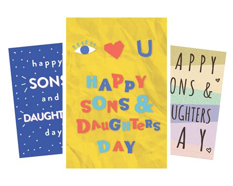 National Sons And Daughters Day Ecards: Send a Virtual National Sons And Daughters Day Card Today