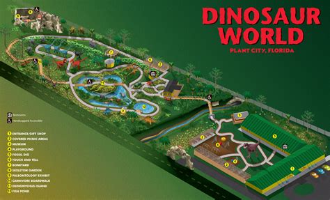 JOHN POTTER - ILLUSTRATOR, Dinosaur World map revisions