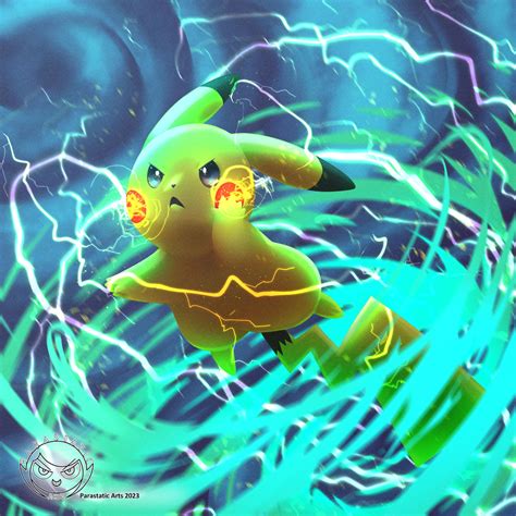 Volt Tackle Pikachu by Parastatic on DeviantArt