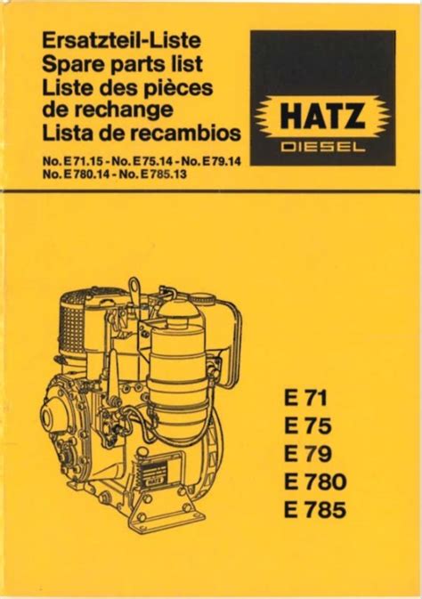 Hatz Diesel Engine Manuals – MARINE DIESEL BASICS