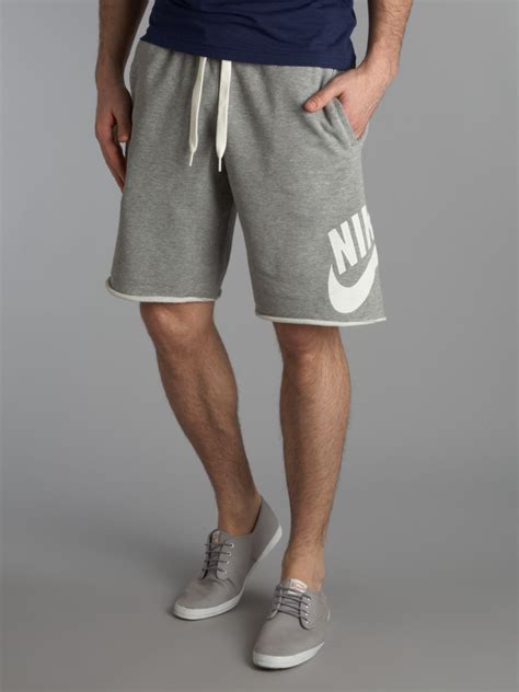 Nike Classic Sweat Shorts in Gray for Men | Lyst