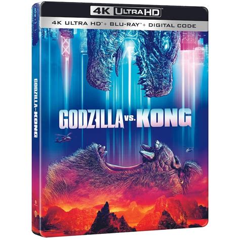 Godzilla vs. Kong (4K+2D Blu-ray SteelBook) (Walmart Exclusive) [USA] | Hi-Def Ninja - Pop ...