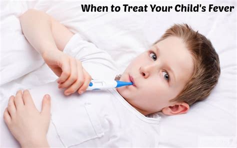 When to Treat Your Child's Fever | Healthy Living Series