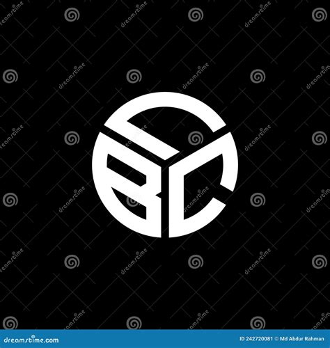 LBC Letter Logo Design on Black Background. LBC Creative Initials Letter Logo Concept Stock ...