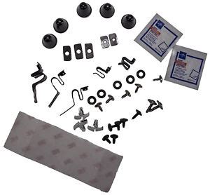 OEM NEW 15-20 Ford F150 Mounting Hardware Kit Hood Bug Deflector Guard ...