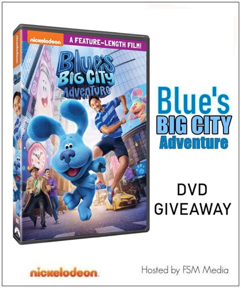 Giveaway – Blue’s Big City Adventures on DVD – FSM Media