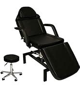 Amazon.com: InkBed Tattoo Package Electric Table chair Arm Bar Bed Tray w/Cup Studio Furniture ...