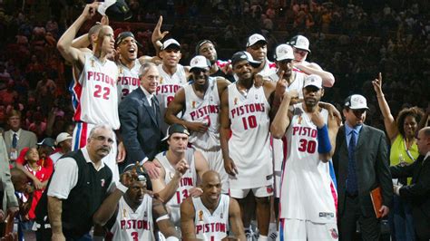 Remembering the 2004 NBA champions, the Detroit Pistons - Detroit Bad Boys