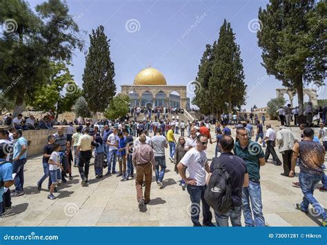 Dome of Rock or Qubbatus Sakhra in Masjidil Aqsa Editorial Photo ...