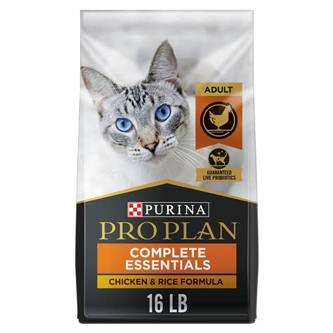 Purina Pro Plan High Protein Cat Food With Probiotics for Cats, Chicken ...