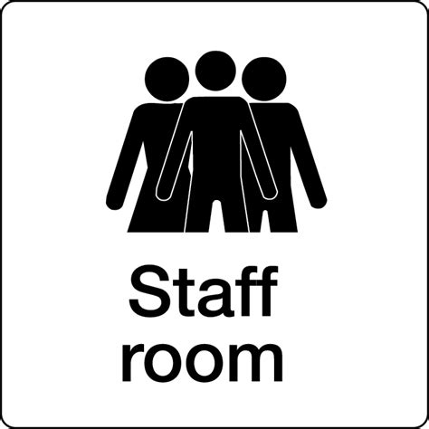 Staff room sign - Stocksigns