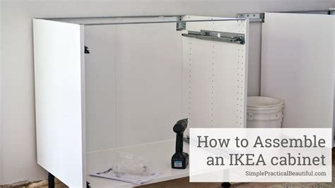 How to Assemble an IKEA SEKTION Base Cabinet - YouTube