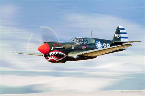 P-40 FLYING TIGER by aircraft-photos Aircraft Photos, Aircraft Art ...