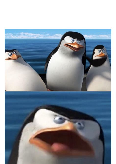 Penguins Blank Template - Imgflip