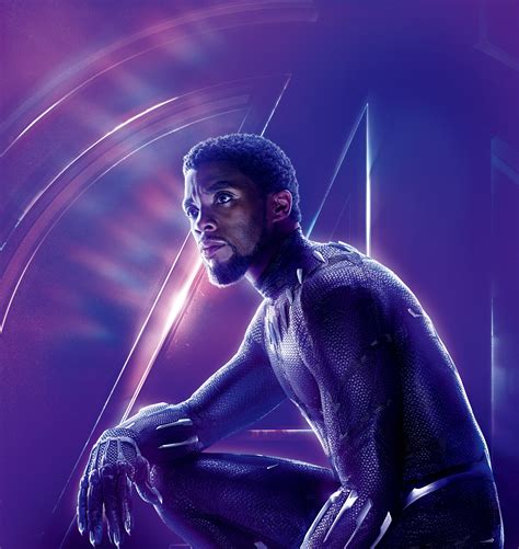 Black Panther, Avengers: Infinity War, Chadwick Boseman, T'Challa HD ...