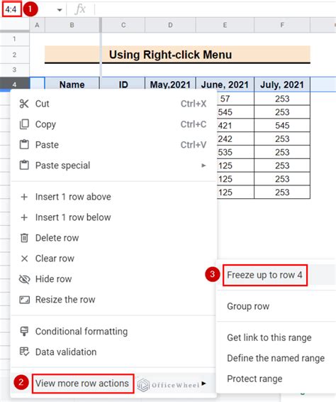 How to Freeze Panes in Google Sheets (3 Simple Ways)