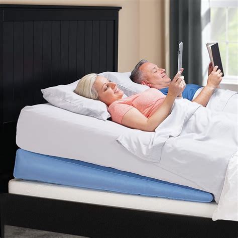 The Adjustable Incline Bed Wedge - Hammacher Schlemmer