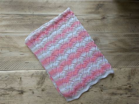 Knitting Pattern Hand Knitted Baby Blanket PDF Pattern Instant Download ...